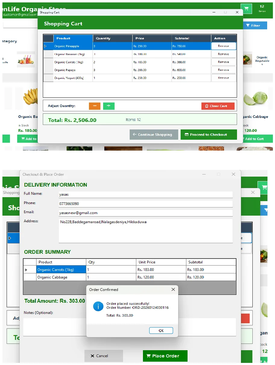 Order management