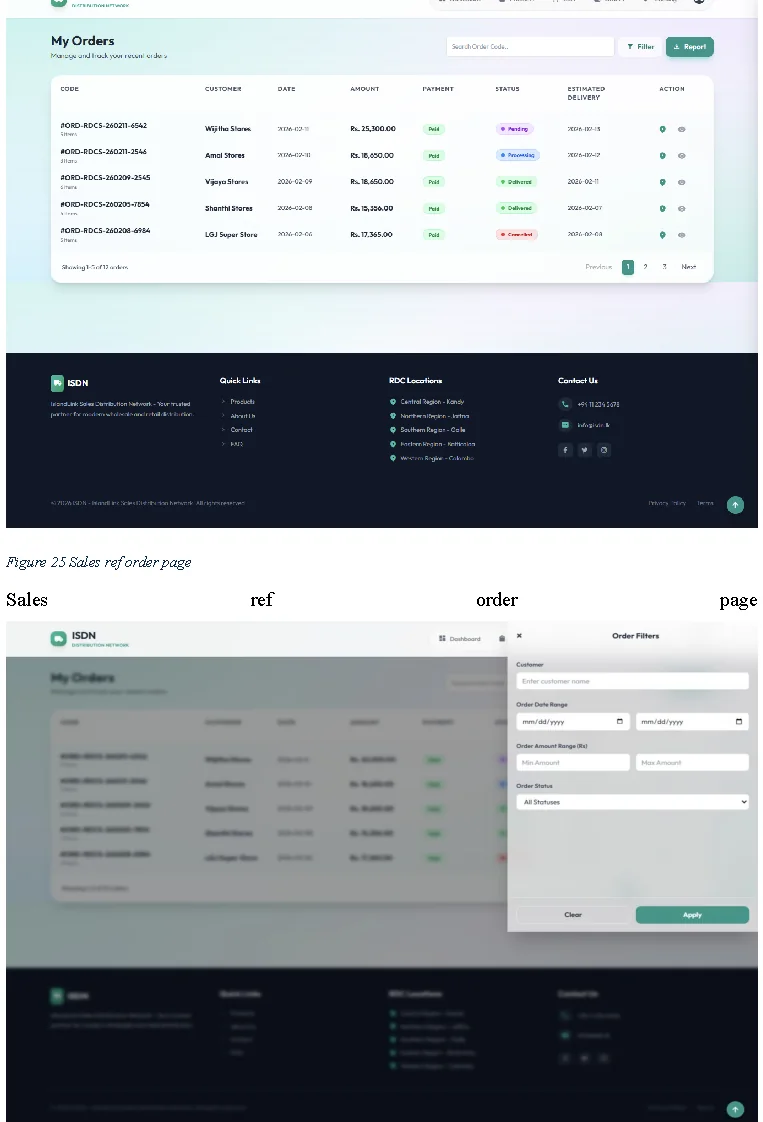 ISDN system administrator dashboard