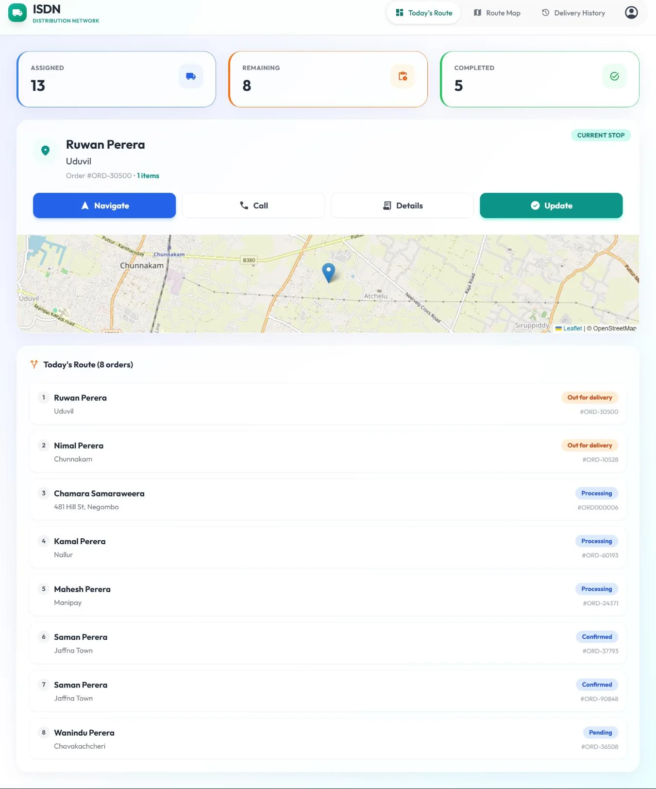 RDC driver overview