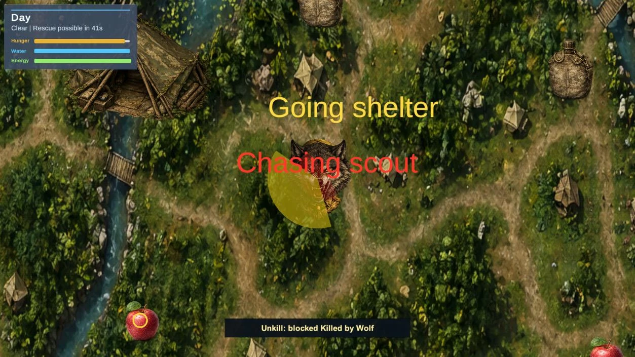 Debug and cheat-code demonstration