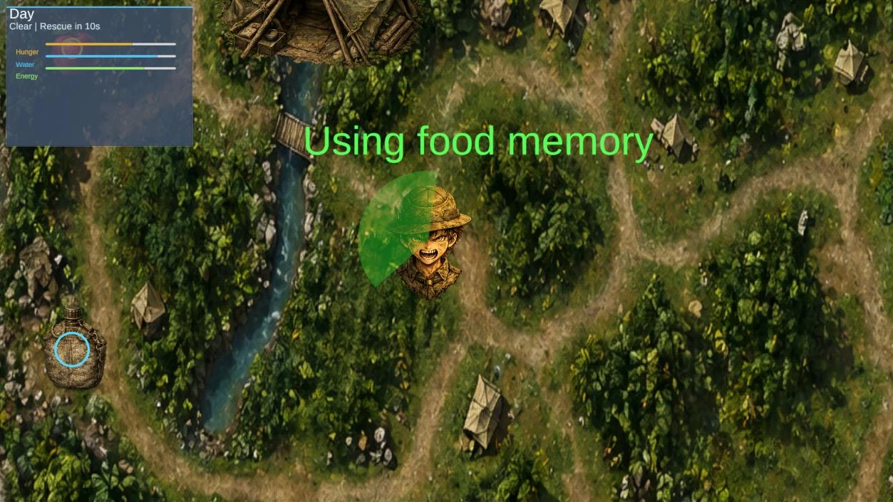 AI mode using food memory